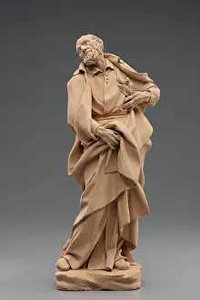 Statuette Prints: Model for the marble statue of San Filippo Neri in the Cappellone of San Cataldo