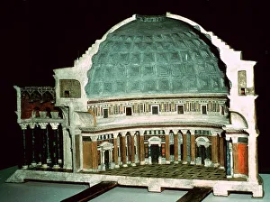 Model of the Pantheon, 1st century