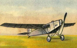 Euge Prints: Model plane, 1932. Creator: Unknown