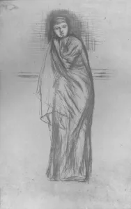 Model Resting, 1870, (1904). Artist: James Abbott McNeill Whistler