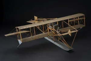 Seaplane Prints: Model, Static, Curtiss Hydroaeroplane, 1938. Creators: Paul R