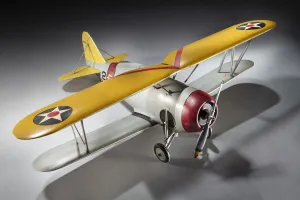 Model Plane Prints: Model, Static, Grumman F3F-1, ca. 1935. Creator: Unknown