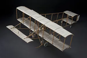 Adhesive Gallery: Model, Static, Henri Farman, 1933. Creator: James E. Reeves