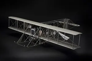 Model, Static, Wright EX 'Vin Fiz', 1951. Creator: Charles H. Hubbell Model, Static, Wright EX 'Vin Fiz', 1951. Creator: Charles H. Hubbell