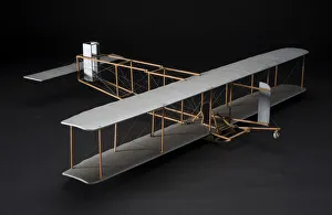 Adhesive Gallery: Model, Static, Wright Glider, 1953. Creator: Charles H. Hubbell
