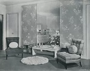 A modern bedroom inspired by the Chinese, 1942