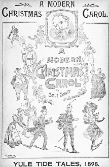 Saul Prints: A Modern Christmas Carol, 1898. Creators: Tristram Coutts, G. Darre