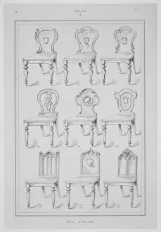 Chairs Collection: Modern Furniture. Original and Select, ca. 1820. Creator: James Lovegrove Holt