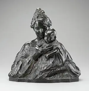 Protection Prints: A Modern Madonna, 1904. Creator: Bessie Potter Vonnoh
