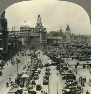 Shanghai Prints: A Modern Metropolis of the Orient - The Bund, Shanghai, China, c1930s. Creator: Unknown