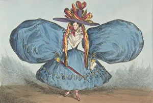 Paul Pry Prints: Modern Oddities by P. Pry Esq. Plate 1st: The Sleeves Curiously Cut, Ay There s