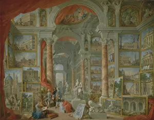 Modern Rome, 1757. Creator: Giovanni Paolo Panini