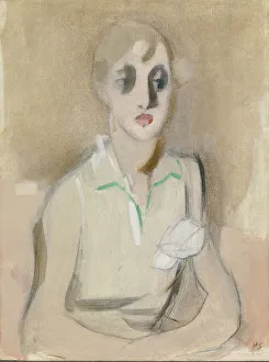 1928 Prints: Modern Schoolgirl, 1928. Creator: Helene Schjerfbeck