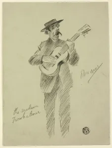 The Modern Troubadour, n. d. Creator: Philip William May