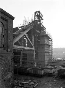 Modernisation of the South Yorkshire coalfields, Cadeby Colliery, near Doncaster, 1956