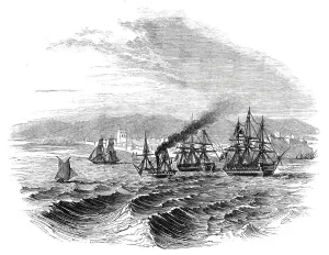 Franco Moroccan War Prints: Mogadore, 1844. Creator: Unknown