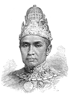 Borneo Prints: Mohammed Suleiman Khalifat, Sultan of Koetei, Borneo, 1880. Creator: Unknown