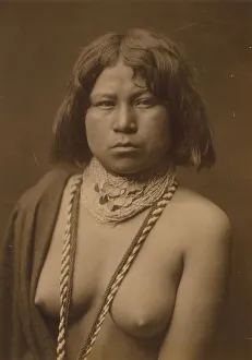 Hostility Prints: Mohave-Judith, c1903. Creator: Edward Sheriff Curtis