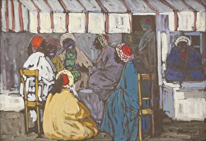 Tunisia Gallery: Mohrencafe, 1905. Creator: Kandinsky, Wassily Vasilyevich (1866-1944)
