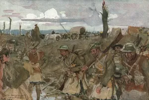 Wagons Prints: Six Mois Dans la Somme; Dans les lignes anglaises: Contalmaison (septembre 1916)