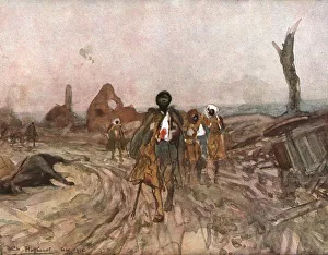 Senegalese Prints: Six Mois Dans la Somme; Senegalais blesses