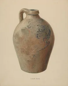 Molasses Jug, c. 1942. Creator: Samuel Faigin