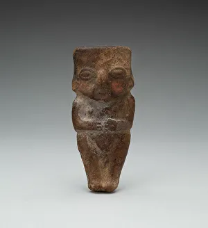 Mold-Made Female Figurine, c. A. D. 100 / 600. Creator: Unknown