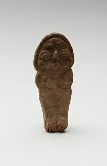Mold-Made Female Figurine, c. A. D. 100 / 600. Creator: Unknown