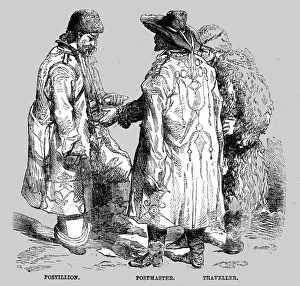 Moldavian Costumes; Daunbian Principalities 1854, 1854. Creator: Unknown