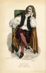 Jules Gabriel Janin Prints: Moliere, 1868. Creator: Monnin