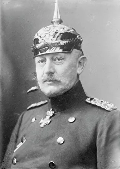 Pickelhaube Prints: Moltke, E. Bieber, 1910. Creator: Bain News Service