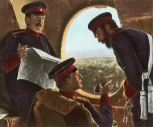 Prussia Gallery: Moltke at Paris, September 1870, (1936). Creator: Unknown