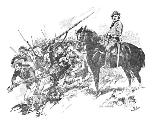 Garibaldi Prints: It Was At That Moment That Garibaldi Appeared, 1902. Artist: GB