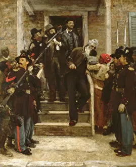 Courageous Collection: The Last Moments of John Brown, 1882-84. Creator: Thomas Hovenden
