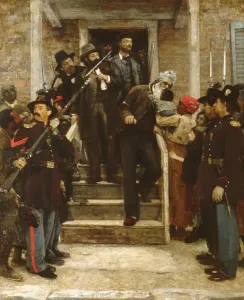 Brown John Prints: The Last Moments of John Brown, 1882-84. Creator: Thomas Hovenden
