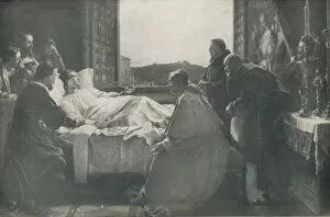 Bedside Collection: The Last Moments of Raphael, 1866, (1917). Artist: Henry Nelson O Neil