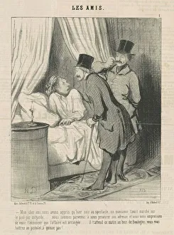 Mon cher ami, nous avons appris... 19th century. Creator: Honore Daumier