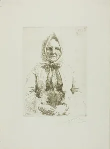 Mona, 1911. Creator: Anders Leonard Zorn