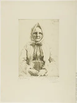Mona Prints: Mona, 1911. Creator: Anders Leonard Zorn