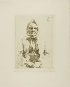 Mona Prints: Mona, 1911. Creator: Anders Leonard Zorn