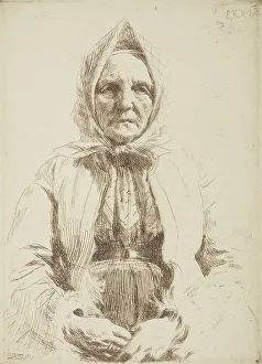 Zorn Anders Prints: Mona, 1911. Creator: Anders Leonard Zorn