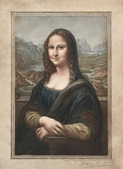 Mona Lisa, 19th-20th century. Creator: Samuel Arlent-Edwards (American, 1862-1938)