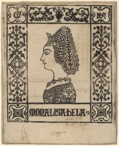 Mona Lisa Bela, c. 1460. Creator: Unknown