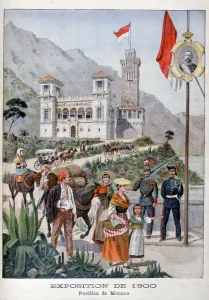 Pavilion Prints: The Monaco pavilion at the Universal Exhibition of 1900, Paris, 1900