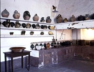 Images Dated 8th May 2014: Monastery of Santa Maria of Pedralbes. Kitchen of the infirmary