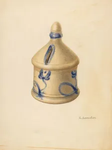 Savings Prints: Money Bank, c. 1938. Creator: Nicholas Amantea