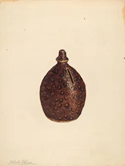 Delasser Yolande Prints: Money Bank, c. 1938. Creator: Yolande Delasser