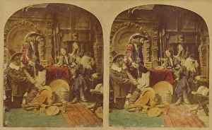 Joseph John Elliott Prints: The Money Lender, about 1860. Creators: London Stereoscopic & Photographic Co