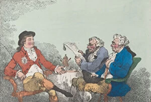 George Iv Of The United Kingdom Collection: Money Lenders, November 8, 1784. November 8, 1784. Creator: Thomas Rowlandson