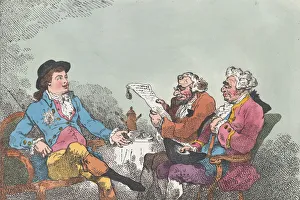 Money Lenders, November 8, 1784. November 8, 1784. Creator: Thomas Rowlandson